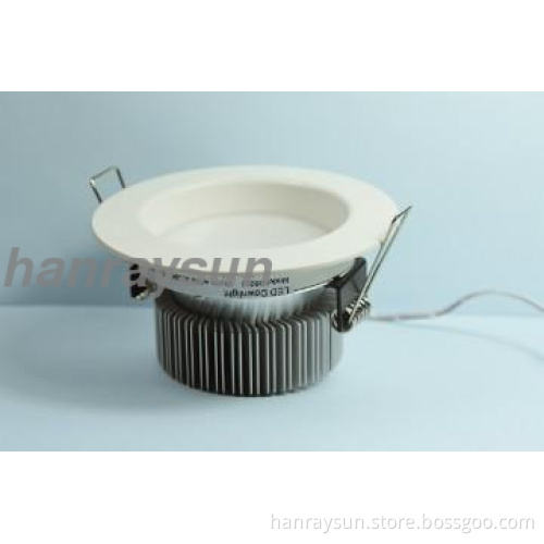round LED down light 5W 7W 9W